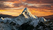 Fondos de pantalla : naturaleza, mountain top, el Monte Everest ...