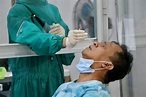 印尼民眾接受武漢肺炎病毒抗原檢驗 (圖)