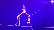 UniverSoul Circus Tightrope - YouTube
