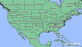 Where is Knoxville, TN? / Knoxville, Tennessee Map - WorldAtlas.com
