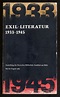 EXIL-LITERATUR 1933-1945 by STERNFELD, WILHELM and Eva Tiedemann: Very ...