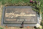 JOHN WAYNE'S GRAVE at Pacific View Memorial Park in Newport Beach ...