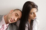 man-with-head-on-womans-shoulder | Body Language Central