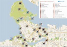 Vancouver Printable Tourist Map | Vancouver city, Canada travel ...