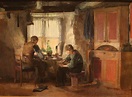 Harriet Backer (1845- 1932) was a Norwegian painter Canvas Paper ...
