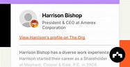 Harrison Bishop - President & CEO at Amerex Corporation | The Org