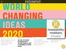 Fast Company Announces World Changing Ideas 2020 Winners