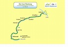 Karte Isar Radweg
