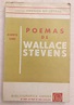Poemas de Wallace Stevens. by Alberto Girri.: Bien Encuadernación de ...