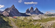 Mautstraße zu den Drei Zinnen - Auronzohütte - Dolomiten