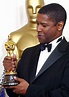 Denzel Washington, Best Actor at the 74th Academy Awards in 2002 ...