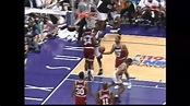 Greatest Moments in NBA History - Kevin Johnson Dunk on Olajuwon - YouTube