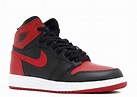 Nike Jungen Air Jordan 1 Retro High OG BG Basketballschuhe, Black ...