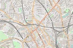 Camden Town Map Great Britain Latitude & Longitude: Free England Maps