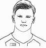 Dibujos de Erling Haaland Manchester City para Colorear para Colorear ...