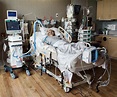 Patient in intensive care unit - Stock Image - C038/0698 - Science ...