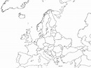 Mapa de Europa 🥇 Político | Con nombres | Mudo | En blanco【2023】
