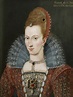 ca. 1595-1603 Anne of Denmark by Isaac Oliver (UK Government Art ...