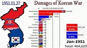 Timeline of the Korean War (1950-1953) - YouTube