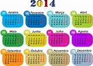 Calendário 2014 para Imprimir | eTudo