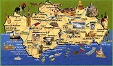 Andalusia travel map - Ontheworldmap.com