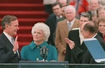 【圖輯】與美國前第一夫人芭芭拉・布希告別，四位美國前總統齊聚一堂-風傳媒