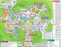 Magic Kingdom at Walt Disney World - 2016 Park Map