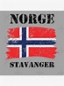 "Norway Stavanger Flag" Poster by TrickyGraphics | Redbubble