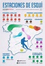 Mapa de las estaciones de esquí de España | Estado de la nieve