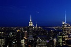 Fotos gratis : horizonte, arquitectura, noche, rascacielos, Nueva York ...
