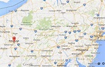 Where is Pittsburgh on map of Pennsylvania