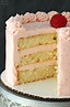 Strawberry Moscato Layer Cake - Life Love and Sugar