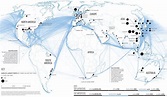 Rutas marítimas - La vía principal de transporte del comercio internacional