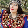 Algeria | Kabyle woman with traditional Kabyle dress and Kabyles jewels ...