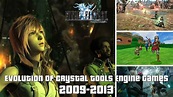 Evolution of Crystal Tools Engine Games 2009-2013 - YouTube