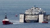 Costa Concordia completes its final voyage