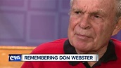 Legendary local TV personality Don Webster has died