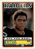 Amazon.com: 1983 Topps Football Rookie Card #294 Marcus Allen Mint ...