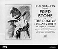 THE DUKE OF CHIMNEY BUTTE, Fred Stone, 1921 Stock Photo - Alamy