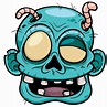 Cara de zombie de dibujos animados | Premium Vector #Freepik #vector # ...