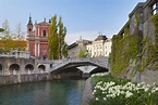Romantic and Beautiful Ljubljana é da Eslovénia Travel-Worthy Capital City