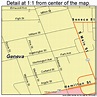 Geneva New York Street Map 3628640