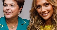 Dilma Rousseff posa para foto com Jennifer Lopez; veja