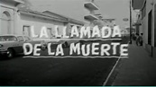 Pelicula "La Llamada de la Muerte", Carlos López Moctezuma, Martha Roth ...