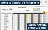 Cómo Hacer Un Registro Para Control De Asistencia - Manual