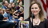 Amy Coney Barrett thanks her husband and calls their seven children her ...