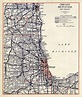 Chicago Milwaukee Road Map - Interior Elements