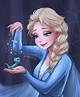 Elsa and Bruni - Frozen 2 Fan Art (43058116) - Fanpop
