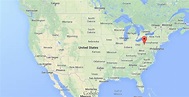 Where is Pittsburgh on map of USA