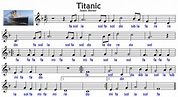 DaidínMusical: Partitura de Titanic.